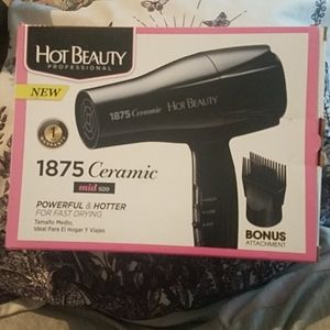 Hot beauty professional hair dryer.